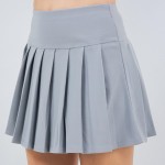 Wholesale pleated Scuba Skort Pack Built Shorts Pockets Soft Stretchy Polyester
