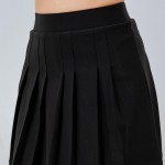 Wholesale waist Pleated Scuba Skort Pack Built Shorts Pocket Soft Stretchy Poly