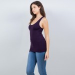 Wholesale seamless Racerback Tank Top One Fits Most Soft Stretchy Nylon Spandex