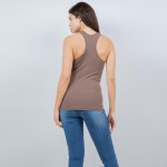 Wholesale seamless Racerback Tank Top One Fits Most Soft Stretchy Nylon Spandex