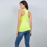 Wholesale seamless Racerback Tank Top One Fits Most Soft Stretchy Nylon Spandex