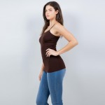 Wholesale spaghetti Strap Camisole Seamless Soft Stretchy Nylon Spandex