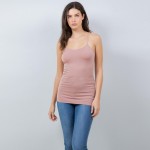 Wholesale spaghetti Strap Camisole Seamless Soft Stretchy Nylon Spandex