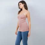 Wholesale spaghetti Strap Camisole Seamless Soft Stretchy Nylon Spandex