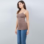 Wholesale spaghetti Strap Camisole Seamless Soft Stretchy Nylon Spandex