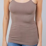 Wholesale spaghetti Strap Camisole Seamless Soft Stretchy Nylon Spandex