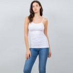 Wholesale spaghetti Strap Camisole Seamless Soft Stretchy Nylon Spandex