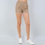Wholesale quick Dry Waisted Shorts Pack Elastic Waistband Two Side Pockets Polye