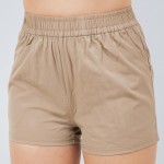 Wholesale quick Dry Waisted Shorts Pack Elastic Waistband Two Side Pockets Polye