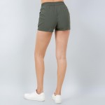 Wholesale quick Dry Waisted Shorts Pack Elastic Waistband Two Side Pockets Polye