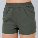 Wholesale quick Dry Waisted Shorts Pack Elastic Waistband Two Side Pockets Polye