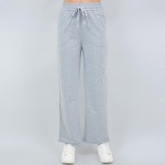 Wholesale french Terry Straight Leg Pants Pack Drawstring Elastic Waist Two Side