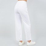 Wholesale french Terry Straight Leg Pants Pack Drawstring Elastic Waist Two Side