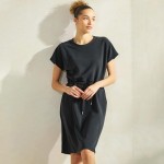 Wholesale all Day Sofie Soft Modal Short Sleeve Scuba Dress Pack Crew Neckline P