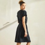 Wholesale all Day Sofie Soft Modal Short Sleeve Scuba Dress Pack Crew Neckline P