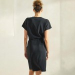 Wholesale all Day Sofie Soft Modal Short Sleeve Scuba Dress Pack Crew Neckline P