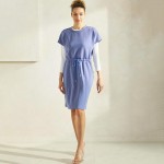 Wholesale all Day Sofie Soft Modal Short Sleeve Scuba Dress Pack Crew Neckline P