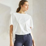 Wholesale essential Raw Edge Tee Pack Comfortable Breathable Oversized Round Ne
