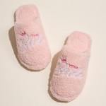 Wholesale team Bride Crown Embroidered Terry Cloth Slippers Pack Rubber Cole Co
