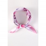 Wholesale floral Print Bandana Scarf Multi Use Scarf Bandana Bag Tie ETC L W Pol