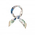 Wholesale floral Print Bandana Scarf Multi Use Scarf Bandana Bag Tie ETC L W Pol