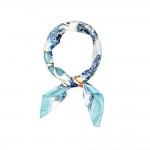 Wholesale floral Print Bandana Scarf Multi Use Scarf Bandana Bag Tie ETC L W Pol