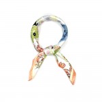 Wholesale floral Print Bandana Scarf Multi Use Scarf Bandana Bag Tie ETC L W Pol