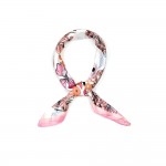 Wholesale floral Print Bandana Scarf Multi Use Scarf Bandana Bag Tie ETC L W Pol