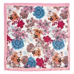 Wholesale floral Print Bandana Scarf Multi Use Scarf Bandana Bag Tie ETC L W Pol