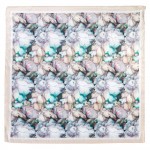Wholesale abstract Flowers Print Bandana Scarf Multi Use Scarf Bandana Bag Tie E
