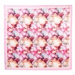 Wholesale abstract Flowers Print Bandana Scarf Multi Use Scarf Bandana Bag Tie E