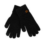 C.C GLC0037
Cable Knit Glove
-  25% Acrylic / 50% Recycled Polyester / 15% Nylon / 4% Spandex / 6% Wool
- One Size