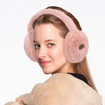 Wholesale c C EMS Glitter Faux Fur Earmuffs Polyester One Fits Most