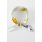 Wholesale flowers Lines Print Bandana Scarf Multi Use Scarf Bandana Bag Tie ETC