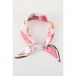 Wholesale floral Print Bandana Scarf Multi Use Scarf Bandana Bag Tie ETC L W Pol