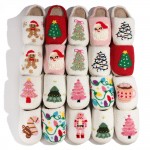 Wholesale sOLMERE Slippers Christmas Lights Slide Slippers Step into pure indulg
