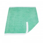 Wholesale solmere Blanket White Bordered Solid Heathered Color Blanket Wrap your