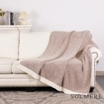 Solmere Blanket – White Bordered Solid Heathered Color Blanket

Wrap yourself in pure indulgence. Our Solmere Blanket combines a fashion-forward design with an irresistibly soft hand-feel that’s as beautiful as it is cozy.

- Luxuriously Soft – Crafted from ultra-plush, high-quality fibers you’ll want to snuggle into all season long.

- Perfectly Sized – Approximately 50” W x 60” L, perfect for draping over your sofa, bed, or yourself.

- Premium Craftsmanship – 100% polyester for lasting softness, warmth, and easy care.

- Thoughtful Packaging – Each blanket is tied with a branded ribbon in a bow and includes two cards: one featuring the SOLMERE brand and another showcasing a high-quality image of the blanket’s print. Individually packaged

Once you touch it, you’ll understand why SOLMERE blankets are love at first feel.