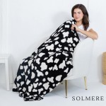 Wholesale solmere Blanket Animal Print Blanket Wrap yourself pure indulgence Sol