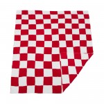 Wholesale solmere Blanket Checkered Print Blanket Wrap yourself pure indulgence