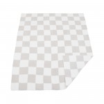 Wholesale solmere Blanket Checkered Print Blanket Wrap yourself pure indulgence