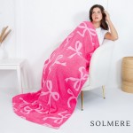 Wholesale solmere Blanket All Bows Blanket Wrap yourself pure indulgence Solmere