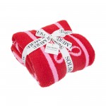 Wholesale solmere Blanket Striped Bow Blanket Wrap yourself pure indulgence Solm