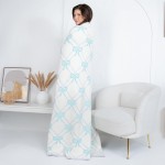 Wholesale solmere Blanket Gridded Bows Blanket Wrap yourself pure indulgence Sol