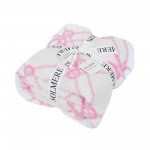 Wholesale solmere Blanket Gridded Bows Blanket Wrap yourself pure indulgence Sol