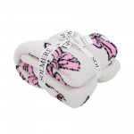 Wholesale solmere Blanket Plush Bow Blanket Wrap yourself pure indulgence Solmer