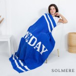 Wholesale solmere Blanket Game Day Blanket Wrap yourself pure indulgence Solmere