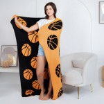 Wholesale solmere Blanket Sports Ball Print Blanket Wrap yourself pure indulgenc