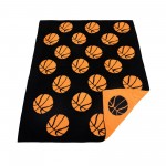 Wholesale solmere Blanket Sports Ball Print Blanket Wrap yourself pure indulgenc