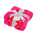 Wholesale solmere Blanket Christmas Candy Cane Bow Blanket Wrap yourself pure in